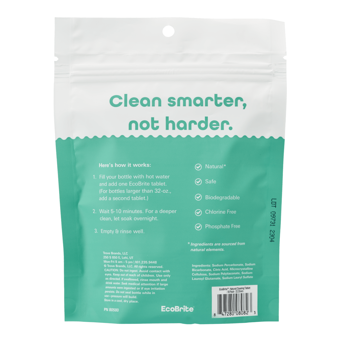 Bottle Cleaning Tablets - Carry Reusable Freshness