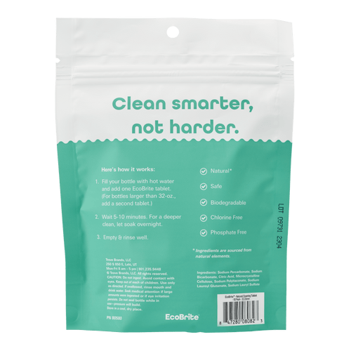 Bottle Cleaning Tablets - Carry Reusable Freshness