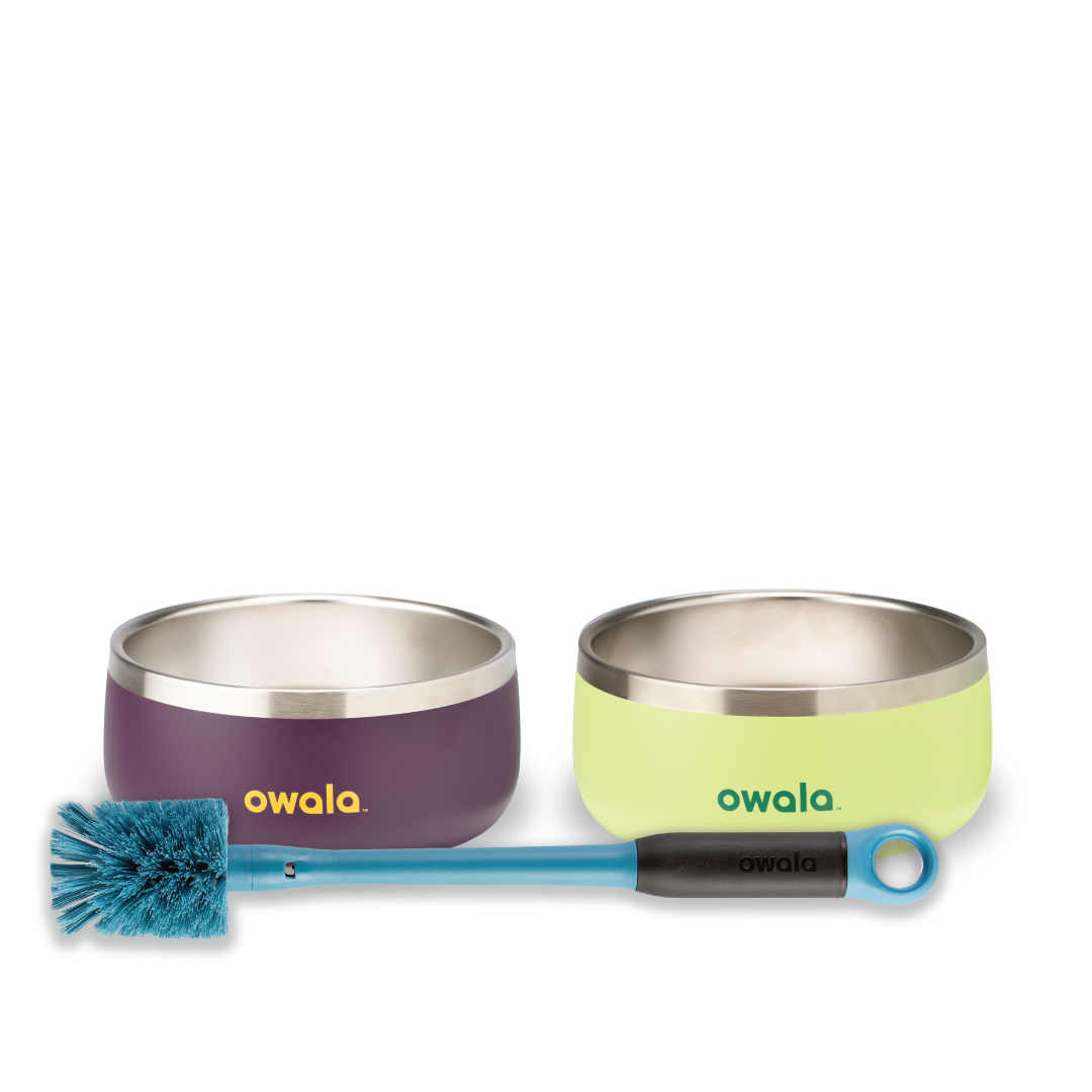 Pet Bowl Bundle - A Bottle That Works Hard